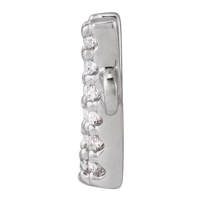.07 CTW Natural Diamond Initial Link
