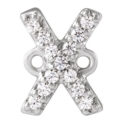 .04 CTW Natural Diamond Initial Link