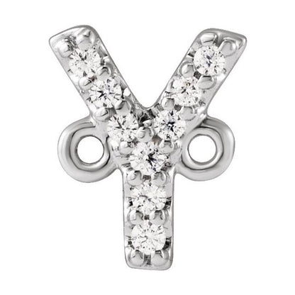 .04 CTW Natural Diamond Initial Link