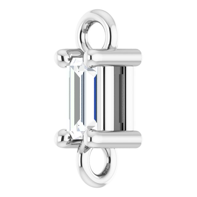 .06 CT Natural Diamond Link, 2.2 mm x 6.6 mm