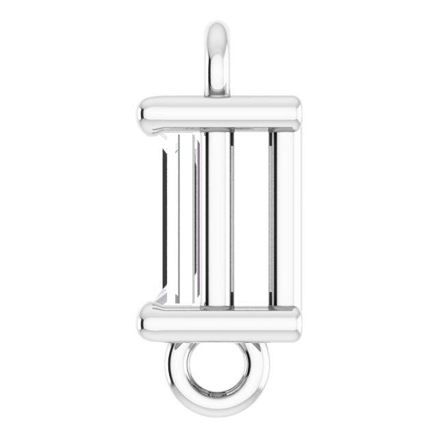 1/8 CT Natural Diamond Link, 2.75 mm x 7.5 mm