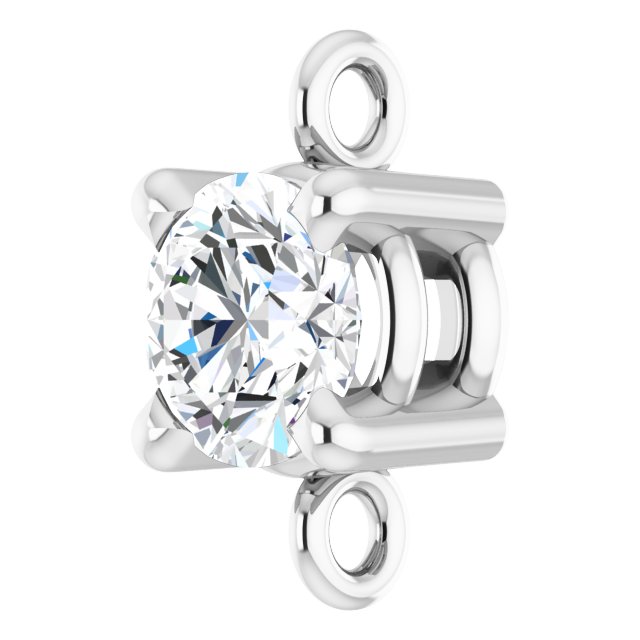 1/4 CTW Natural Diamond Link, 4.3 mm x 7.87 mm