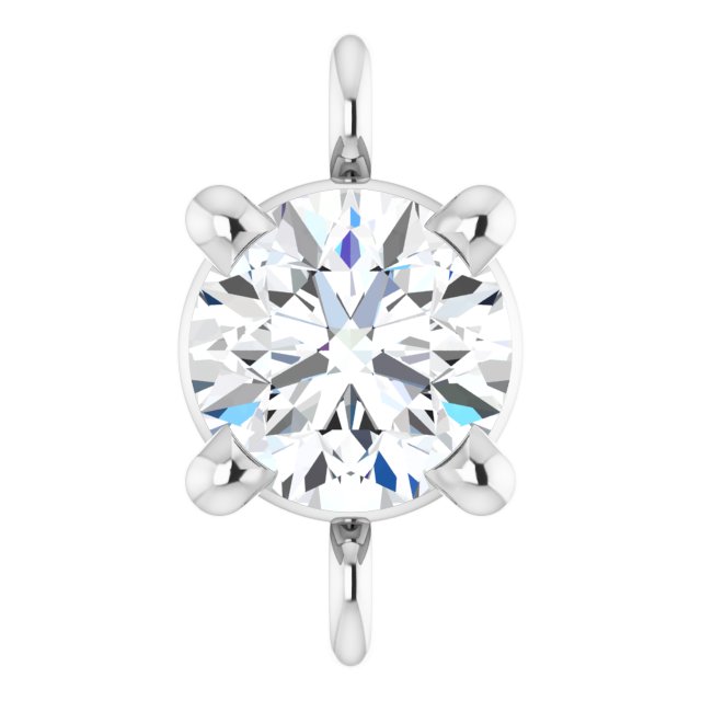 1/4 CTW Natural Diamond Link, 4.3 mm x 7.87 mm