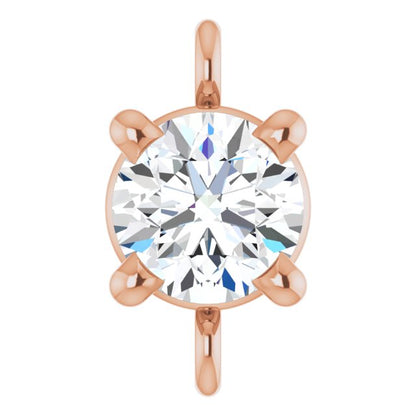 1/4 CT Lab-Grown Diamond Link, 4.3 mm x 7.87 mm