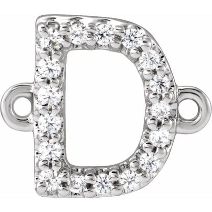 .06 CTW Natural Diamond Initial Link