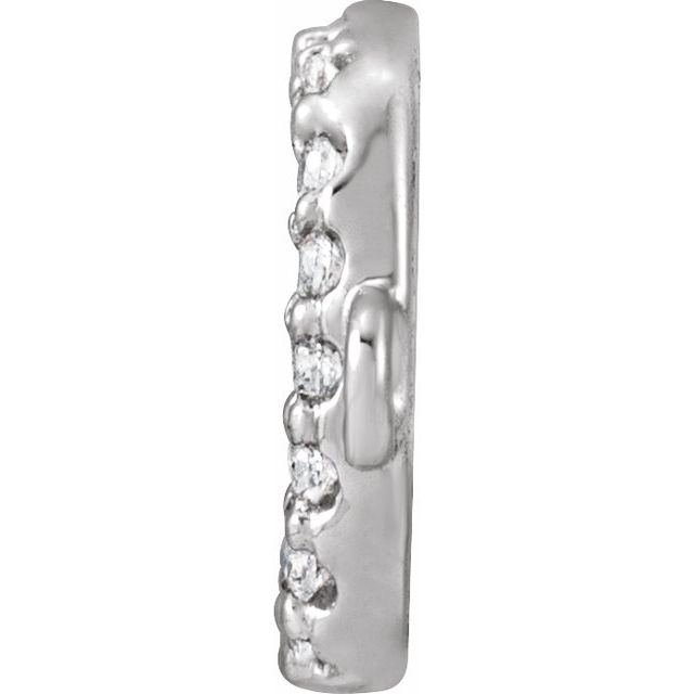 .06 CTW Natural Diamond Initial Link