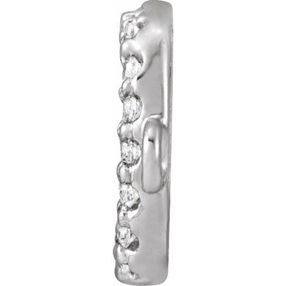 .06 CTW Natural Diamond Initial Link