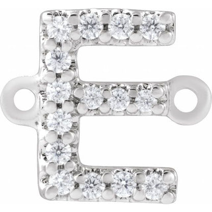 .06 CTW Natural Diamond Initial Link