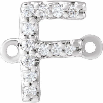 .05 CTW Natural Diamond Initial Link