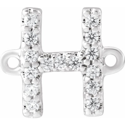 .06 CTW Natural Diamond Initial Link