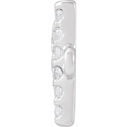 .06 CTW Natural Diamond Initial Link