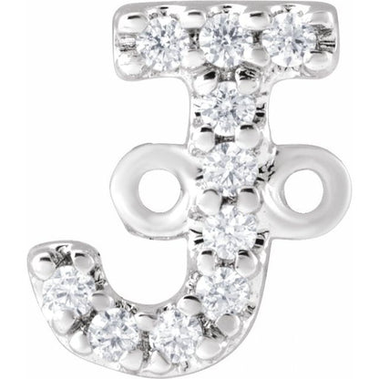 .05 CTW Natural Diamond Initial Link
