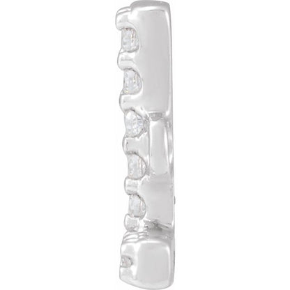 .04 CTW Natural Diamond Initial Link