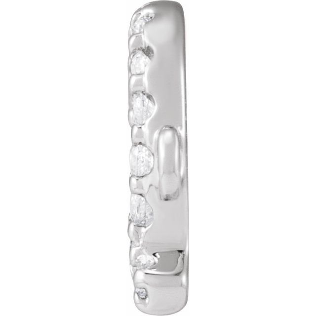 .07 CTW Natural Diamond Initial Link