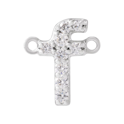 1/10 CTW Lab-Grown Diamond Initial Necklace Center