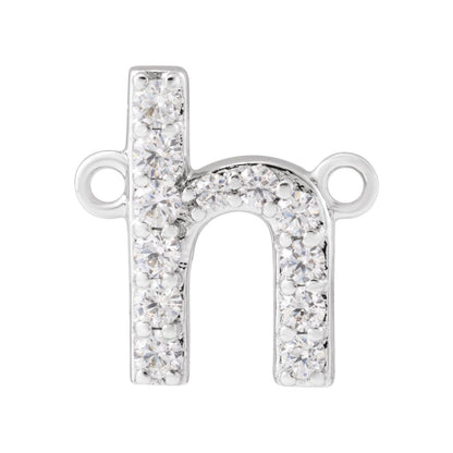 1/8 CTW Lab-Grown Diamond Initial Necklace Center