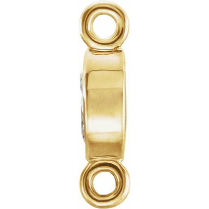 .06 CT Lab-Grown Diamond Link, 2.5 mm x 8.4 mm