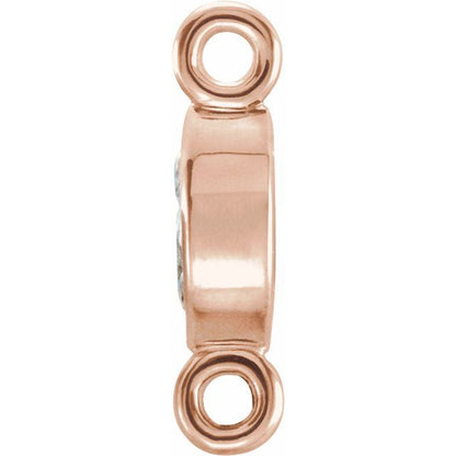 .06 CT Lab-Grown Diamond Link, 2.5 mm x 8.4 mm