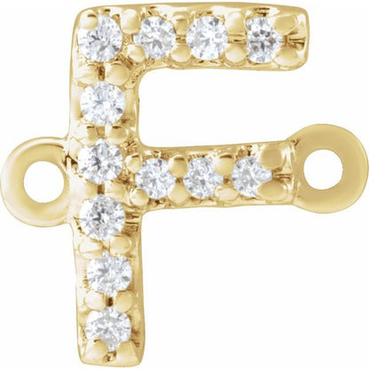 .05 CTW Natural Diamond Initial Link