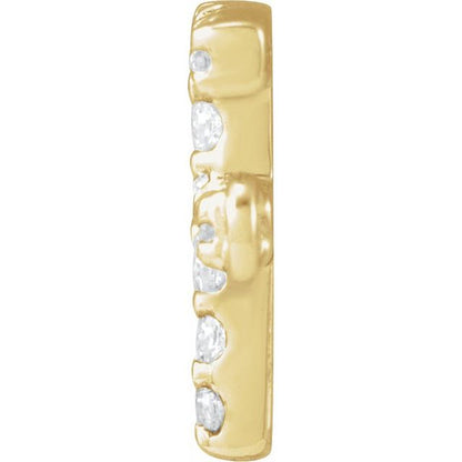 .05 CTW Natural Diamond Initial Link