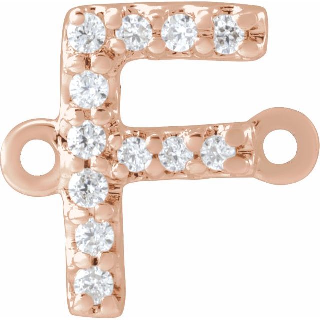 .05 CTW Natural Diamond Initial Link