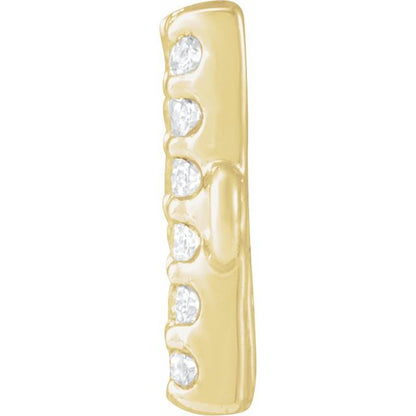 .07 CTW Natural Diamond Initial Link