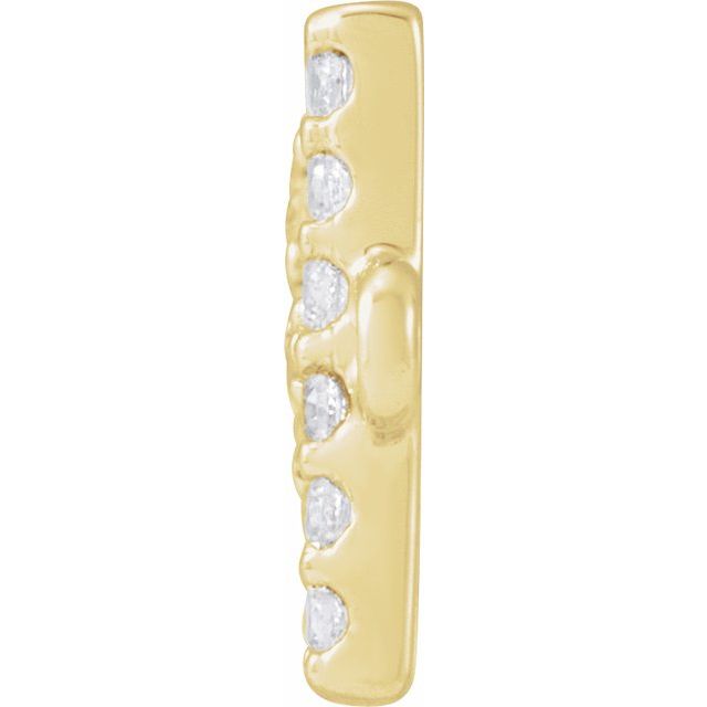 .06 CTW Natural Diamond Initial Link