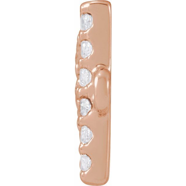.06 CTW Natural Diamond Initial Link