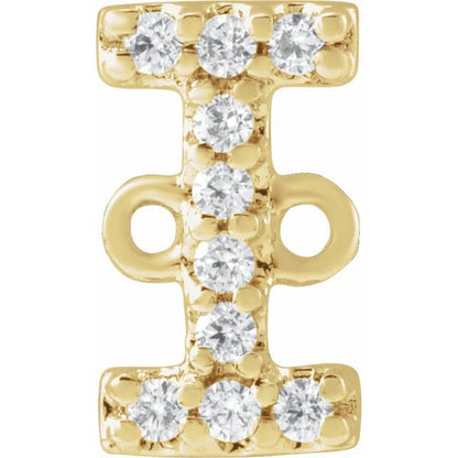 .05 CTW Natural Diamond Initial Link