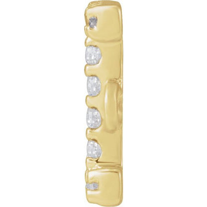.05 CTW Natural Diamond Initial Link