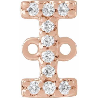 .05 CTW Natural Diamond Initial Link
