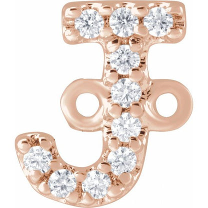 .05 CTW Natural Diamond Initial Link