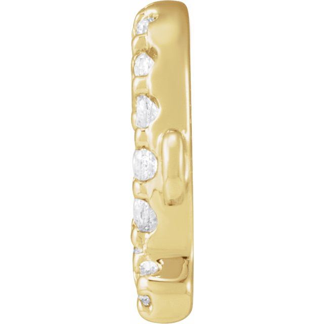 .07 CTW Natural Diamond Initial Link