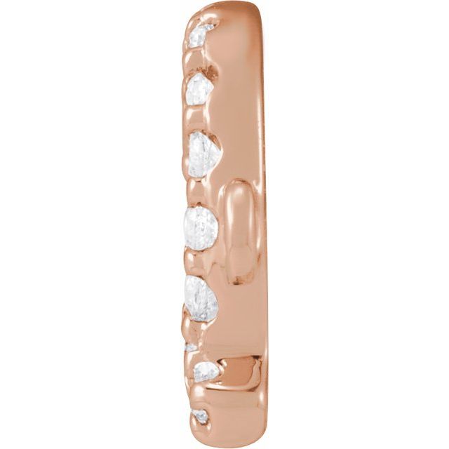 .07 CTW Natural Diamond Initial Link