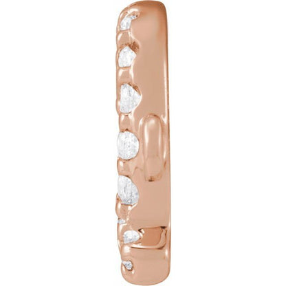 .07 CTW Natural Diamond Initial Link