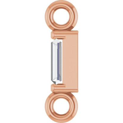 .06 CTW Natural Diamond Channel-Set Link