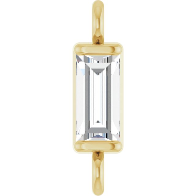 .02 CT Natural Diamond Channel-Set Link
