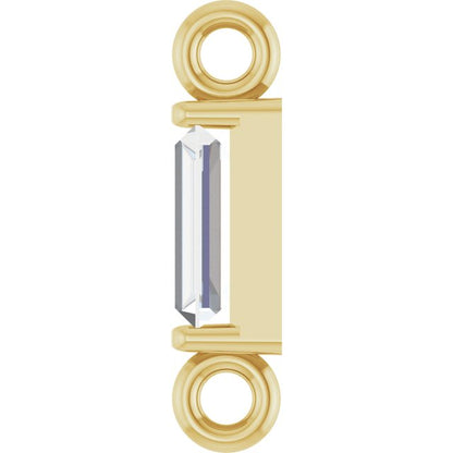 1/8 CTW Lab-Grown Diamond Channel-Set Link