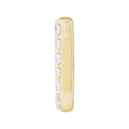 1/7 CTW Lab-Grown Diamond Initial Necklace Center