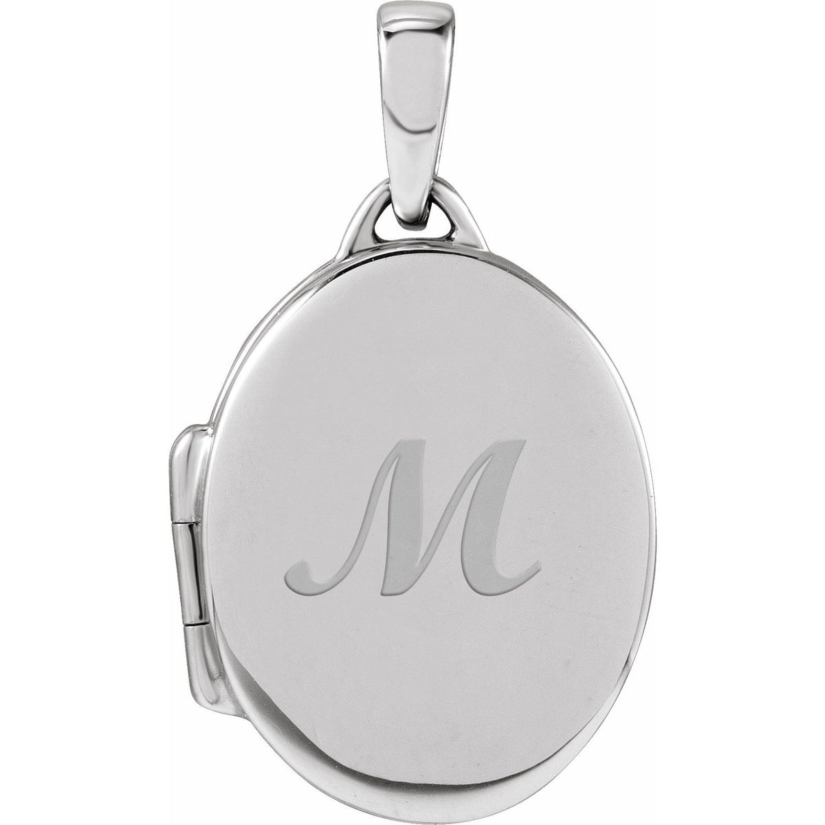 Engravable Oval Locket