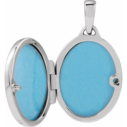 Engravable Oval Locket
