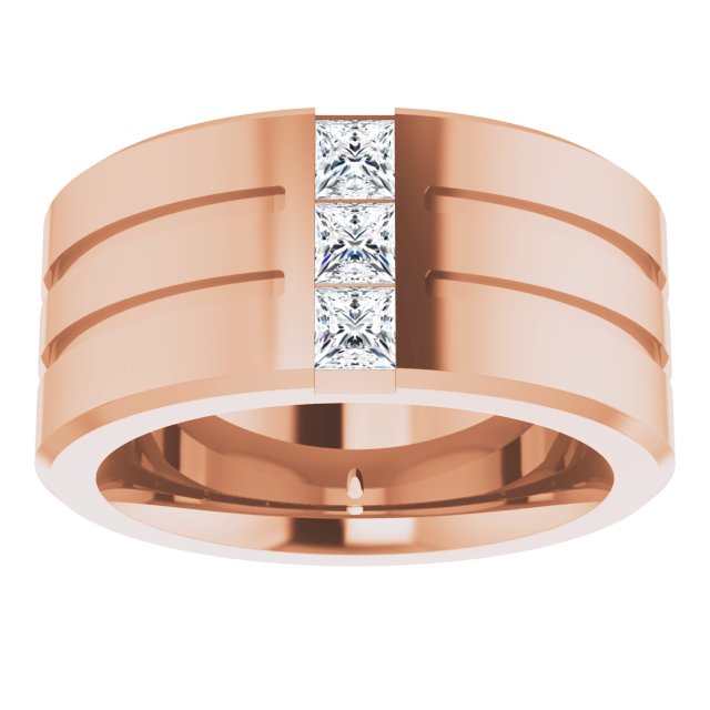 1/2 CTW Lab-Grown Diamond Band, 10.5 mm