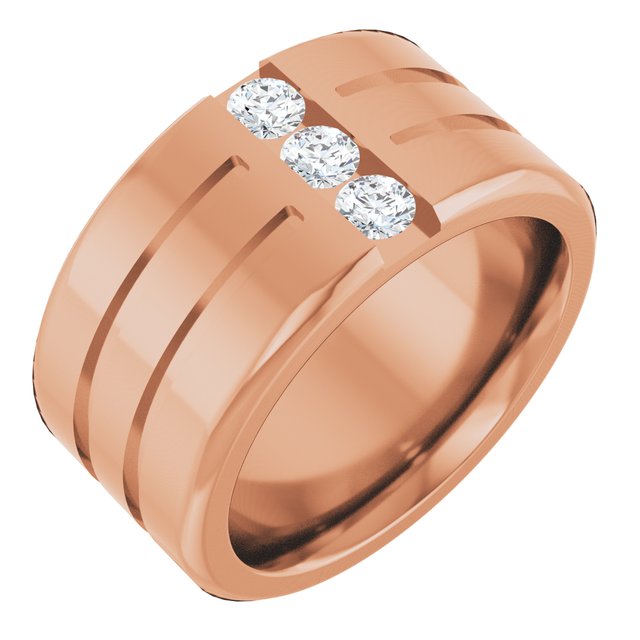 1/4 CTW Lab-Grown Diamond Band, 10.5 mm