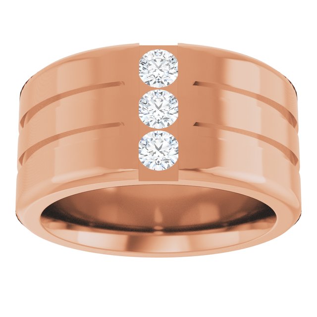 1/4 CTW Lab-Grown Diamond Band, 10.5 mm