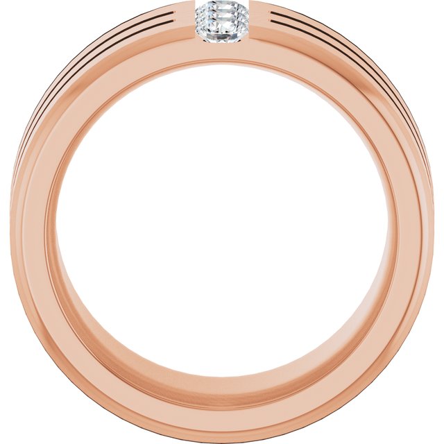 1/4 CTW Lab-Grown Diamond Band, 10.5 mm
