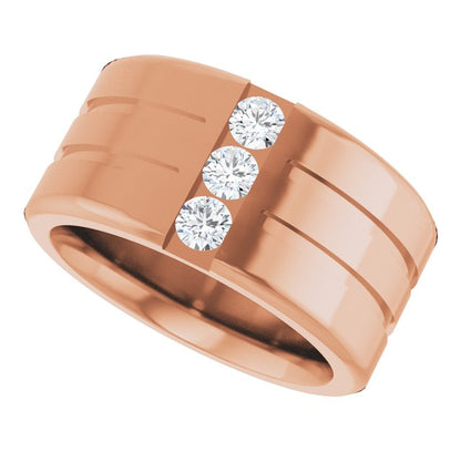 1/4 CTW Lab-Grown Diamond Band, 10.5 mm