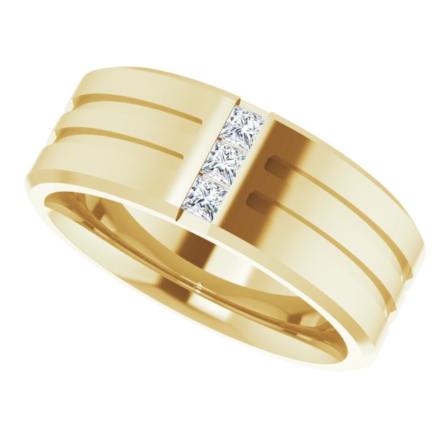 1/8 CTW Lab-Grown Diamond Band, 7.5 mm