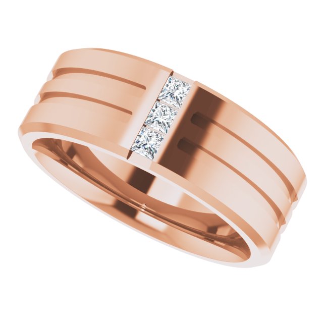 1/8 CTW Lab-Grown Diamond Band, 7.5 mm