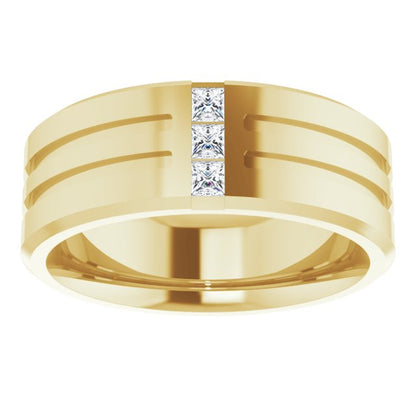 1/8 CTW Lab-Grown Diamond Band, 7.5 mm