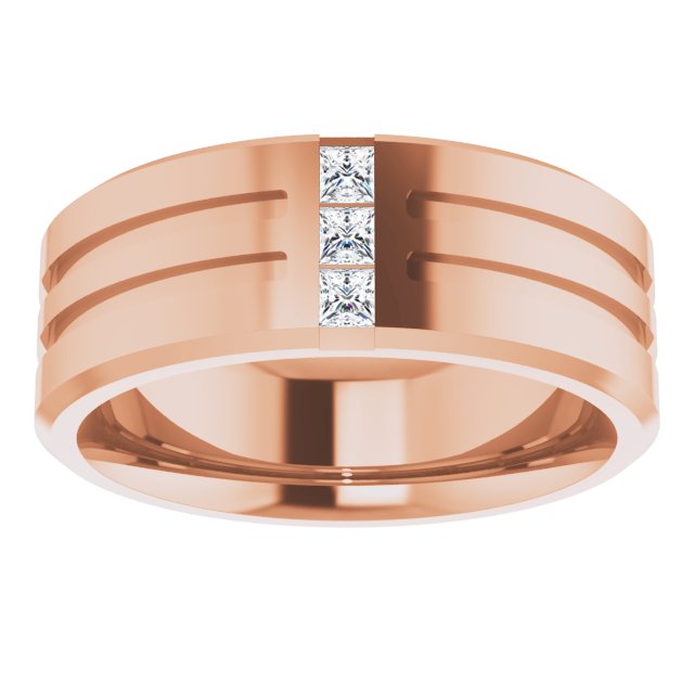 1/8 CTW Lab-Grown Diamond Band, 7.5 mm